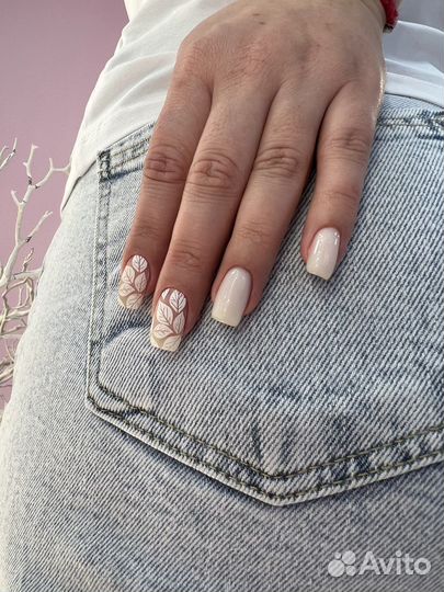 Маникюр гель лак Ладожская