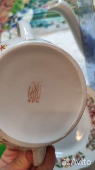 Кофейный чайный сервиз СССР Рига