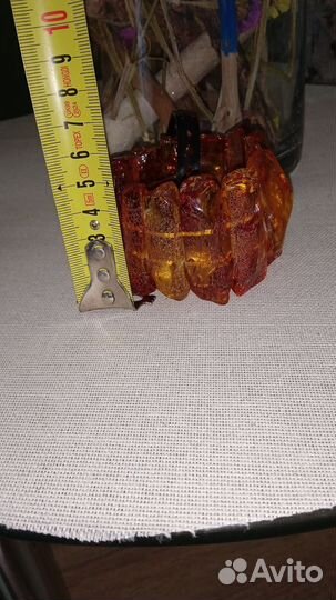 Браслет из натурального янтаря