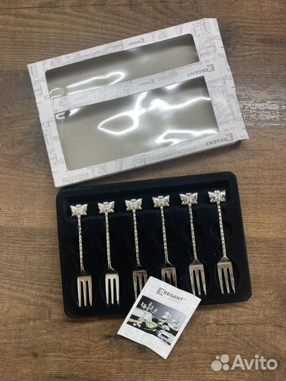 Набор вилка десертная Бабочка (6 шт )