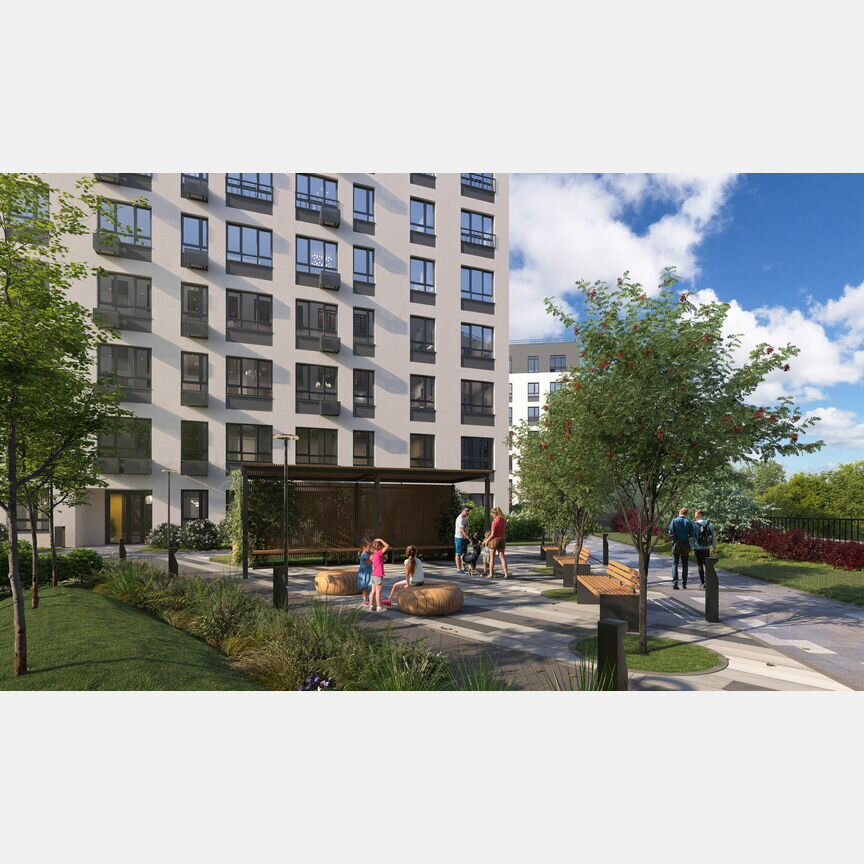2-к. квартира, 81,1 м², 2/9 эт.
