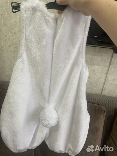 Костюм зайчика на новый год 116 размер