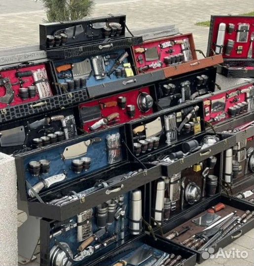 Подарочный набор для шашлыка ручной работы