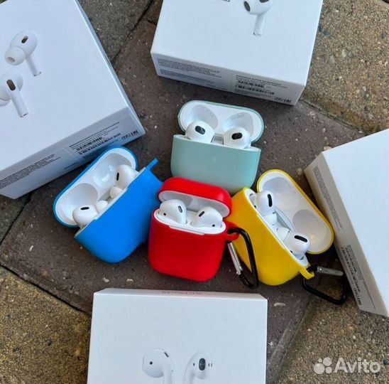 AirPods Pro Premium / AirPods 3 /AirPods + Чехол)