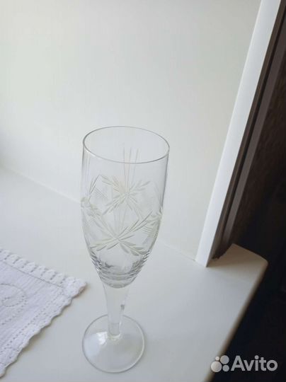 Фужеры хрустальные СССР