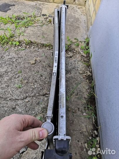 Радиатор охлаждения на renault logan 1