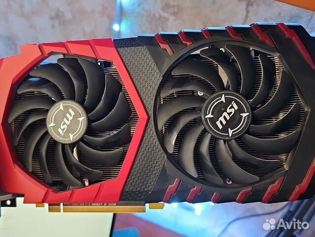 Видеокарта RX580 8GB MSI купить в Москве | Электроника | Авито