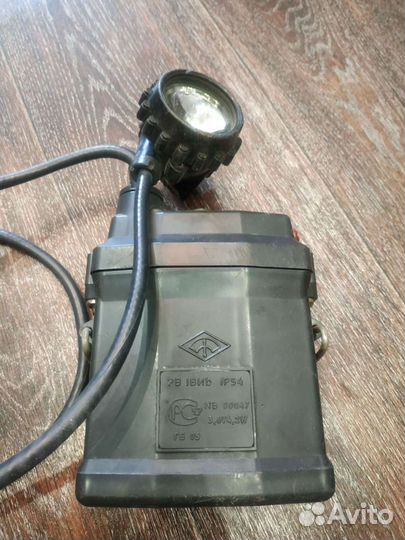 Фонарь шахтерский сгг 7