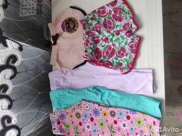 Вещи пакетом на девочку от 4-6 лет