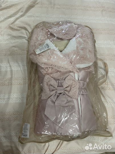 Конверт на выписку зимний для девочки