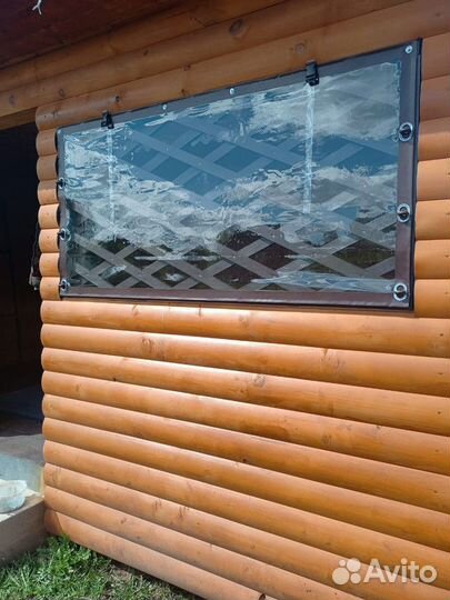 Мягкие окна для террасы /открытого гаража /навеса