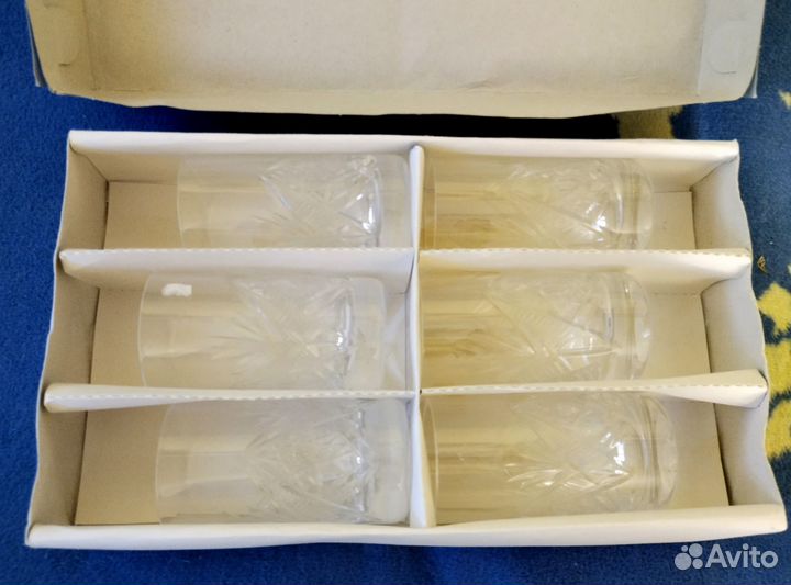 Хрустальные стаканы