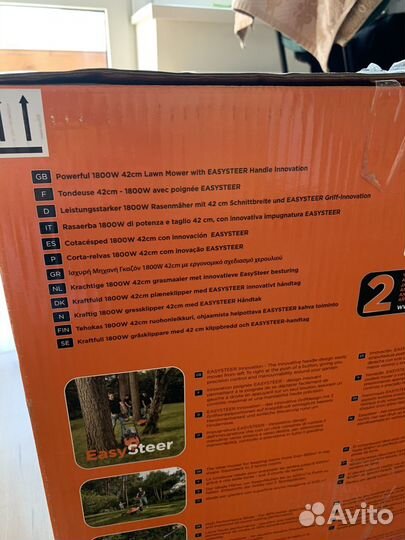 Газонокосилка электрическая Black decker+