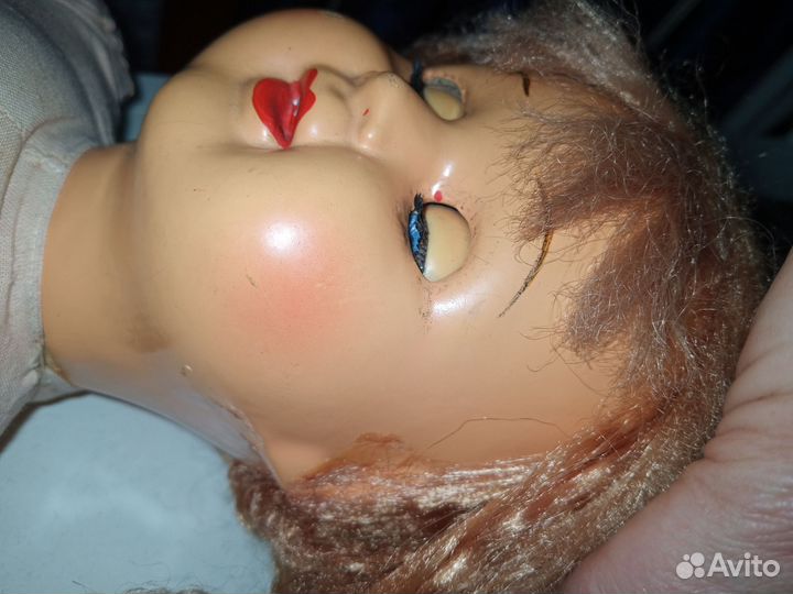 Опилочная советская кукла