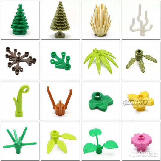 Lego совместимые детали наборами / Minecraft