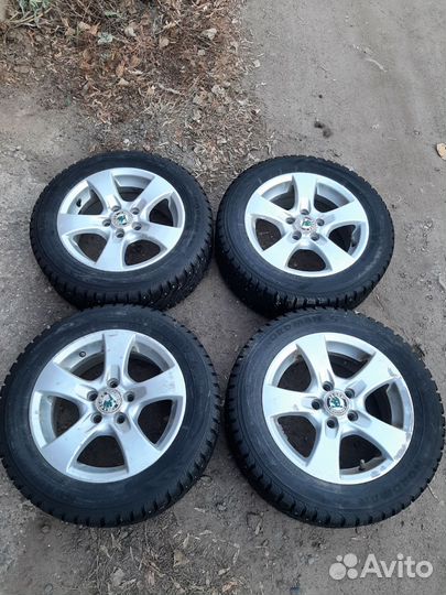 Зимние колеса р14 на Fabia, Rapid, Polo 5х100