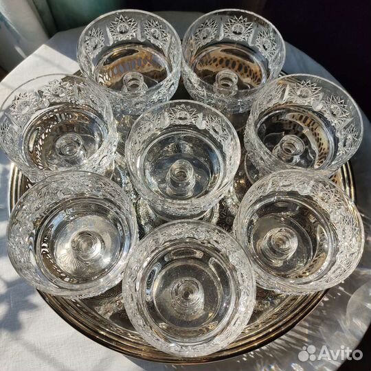 Бокалы креманки антуанетты шале хрусталь