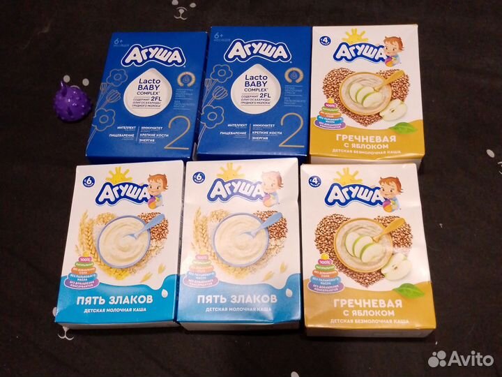 Смесь агуша 2 кашки