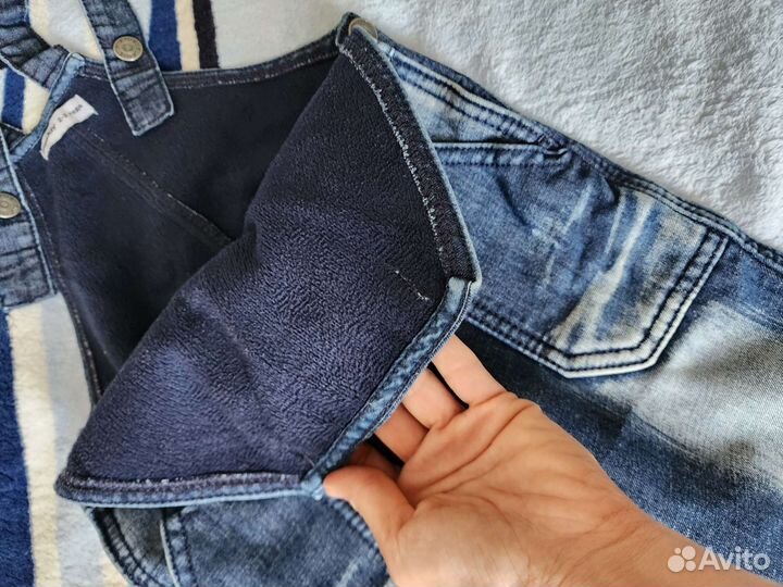 Джинсы на флисе глория джинс