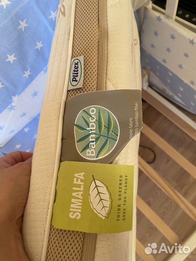 Кроватка детская из березы