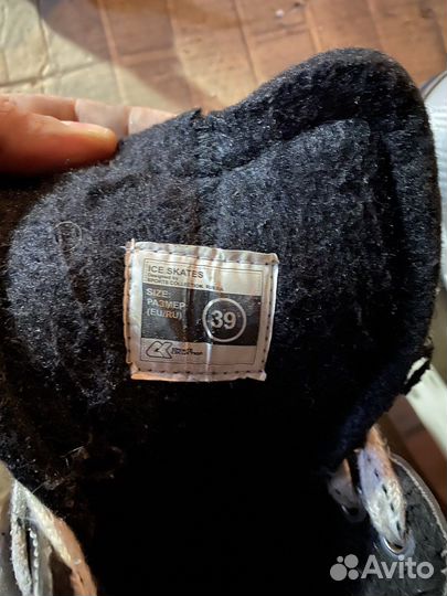 Коньки 39 размер