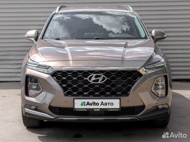 Hyundai Santa Fe 2.2 AT, 2019, 167 682 км