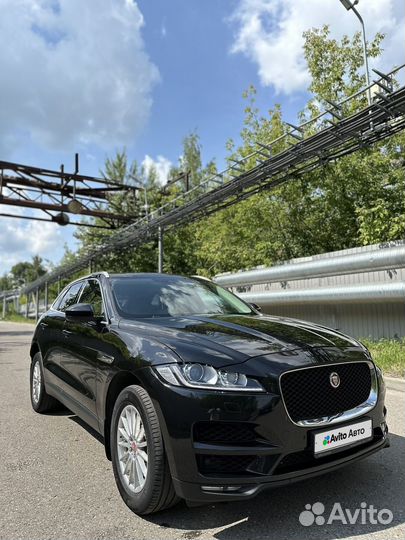 Jaguar F-Pace 2.0 AT, 2016, 106 000 км