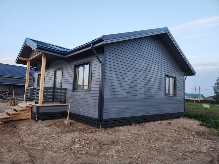 Дом 75 м² на участке 6,3 сот.