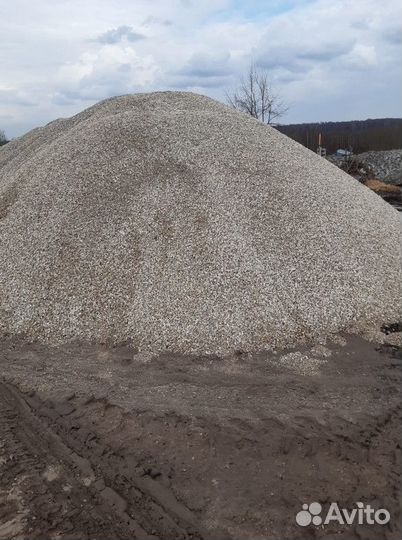 Щебень в больших количествах