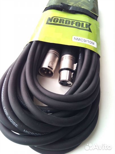 Кабель микрофонный 10м