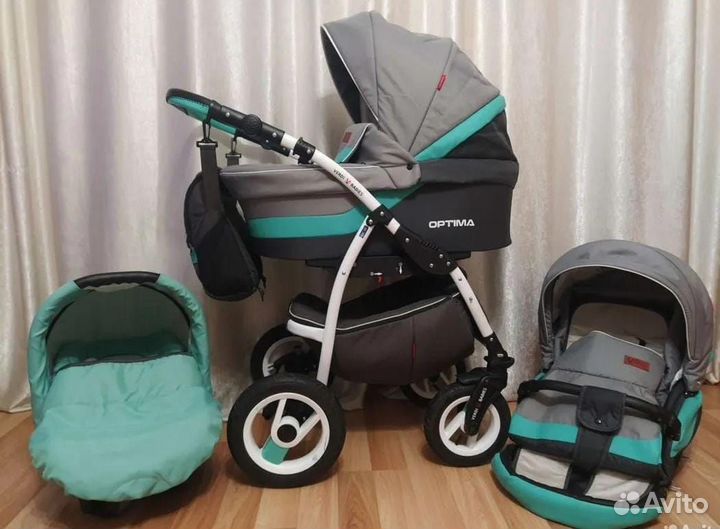 Коляска Verdi Optima 3 в 1