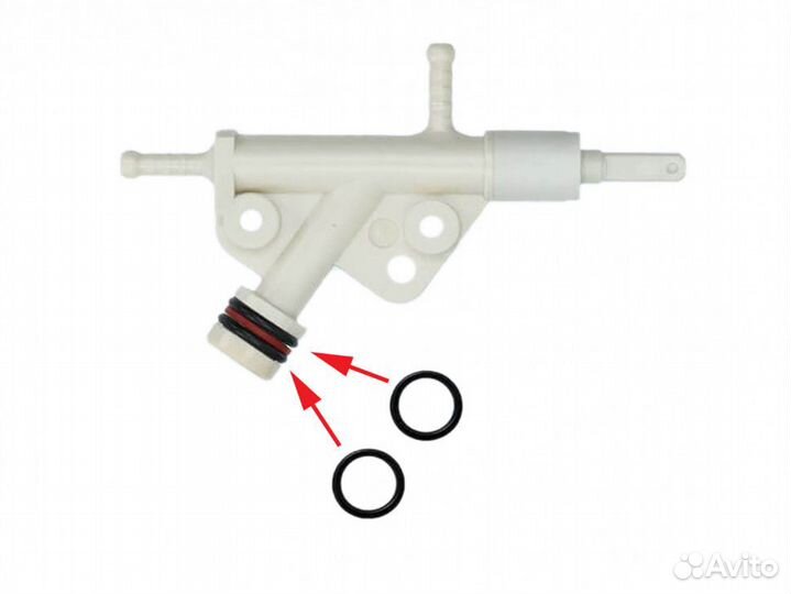 Ремкомплект клапана пар-вода saeco xsmalll, syntia