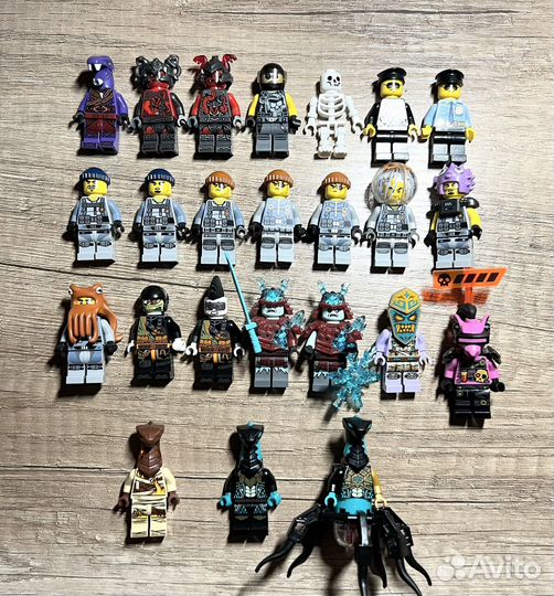 Lego ninjago минифигурки