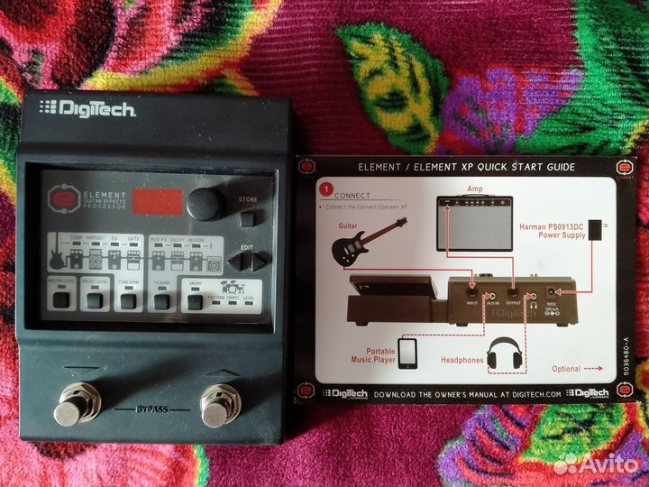 DigiTech element - гитарный процессор