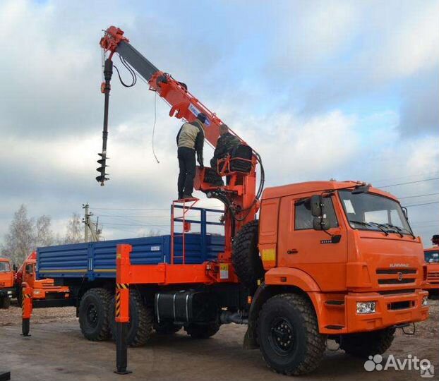 Манипулятор Вездеход 7т Автовышка 23м