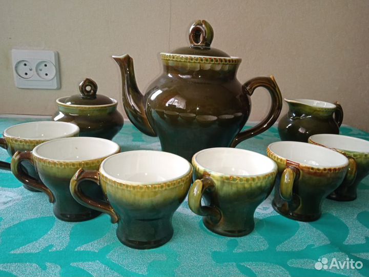 Кофейный сервиз керамика СССР