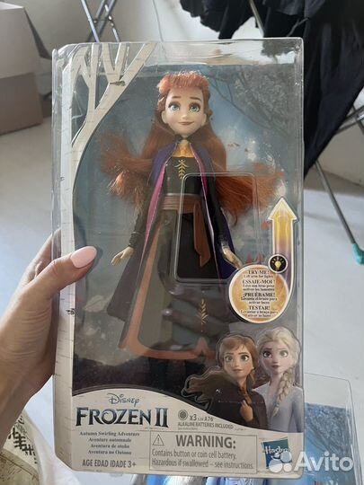 Игрушка кукла Анна frozen