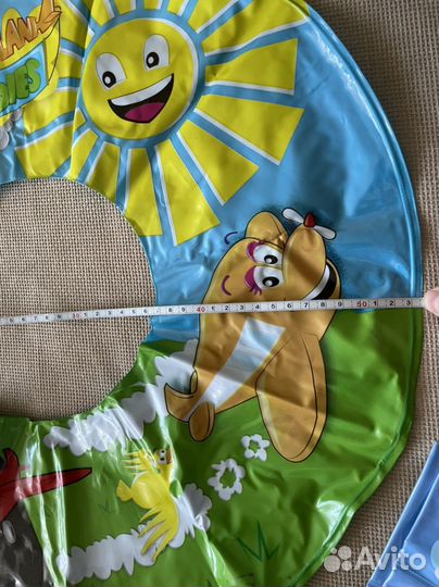 Набор для плавания круг, нарукавники новое