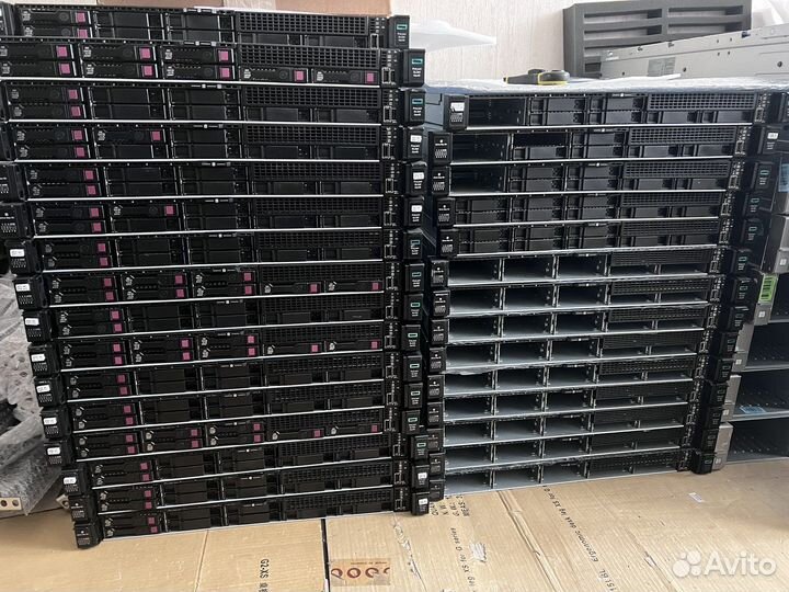 Сервер hp dl360 gen10 / hpe g10 для 1с 128gb бу 1u