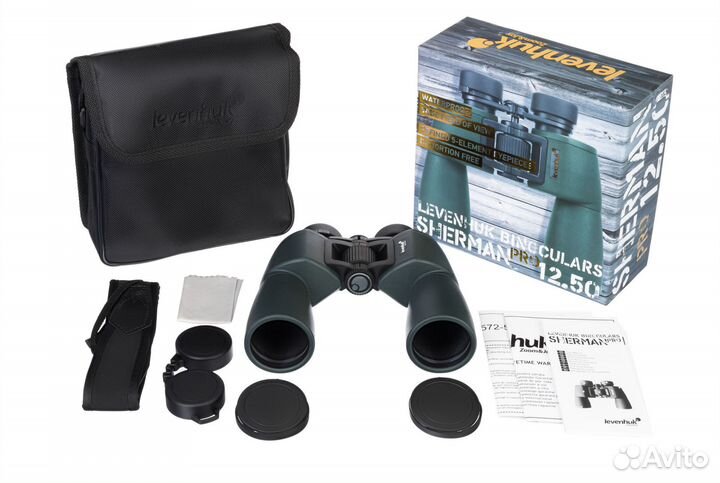Бинокль Levenhuk Sherman PRO 12x50