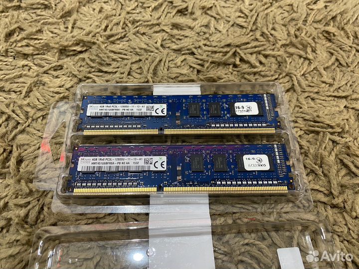 Оперативная память Hynix DDR3 1600Mhz