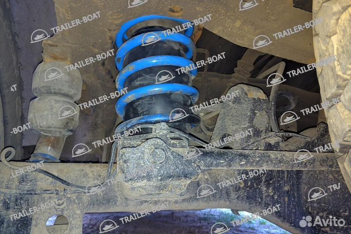 Пневмоподвеска BlackStone L PRO Land Rover Defender 130 1990-2007, задняя, 52105