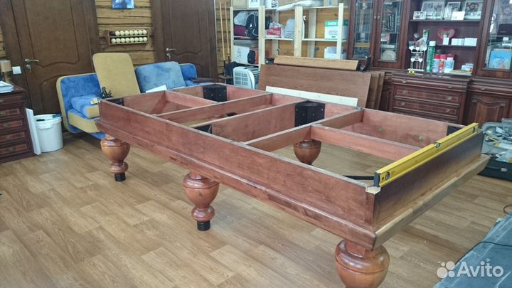 Сборка,разбор бильярда.Перетяжка сукна