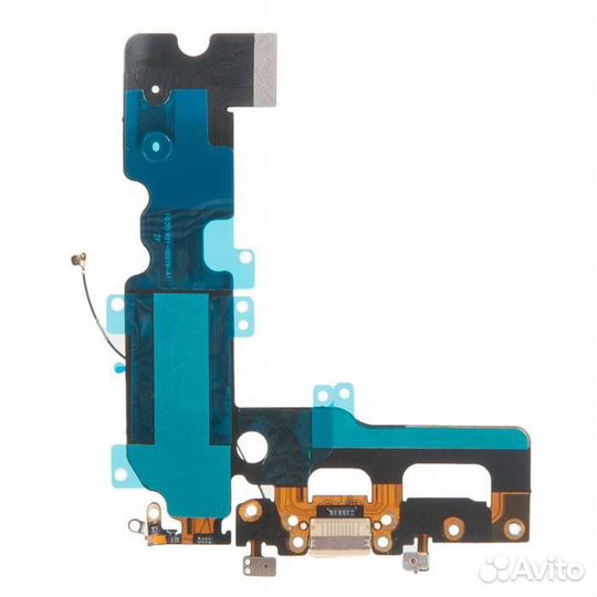 Шлейф с разъёмом зарядки, гарнитуры и антенной для