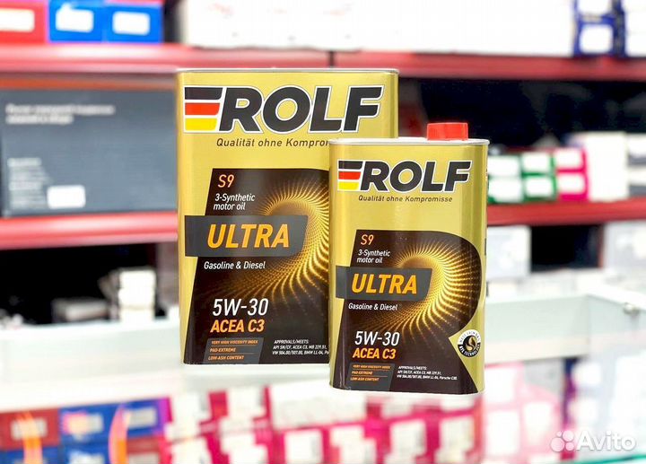 Масло моторное Rolf Ultra 5W-30 C3 SN/CF 4л