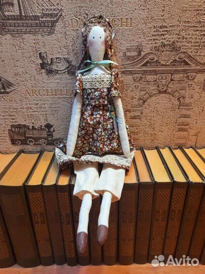 Текстильная кукла тильда