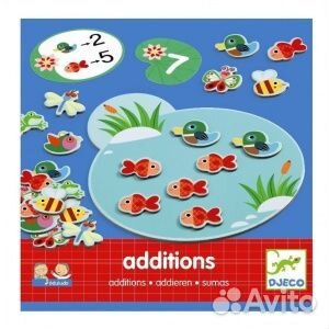 Настольная игра Djeco Сложение новая