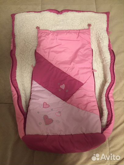 Детский зимний конверт в коляску