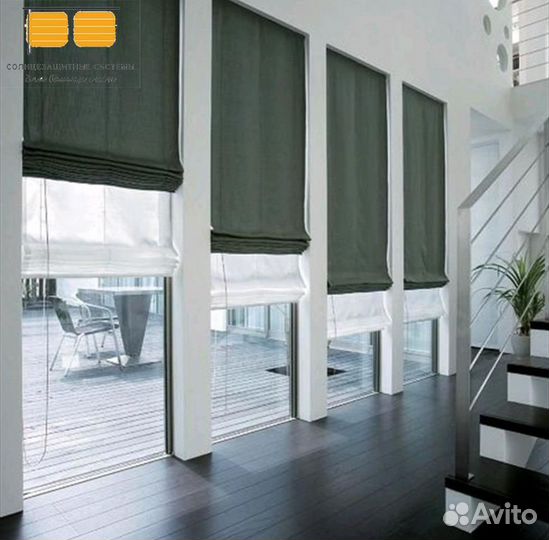 Жалюзи рулонные шторы блэкаут