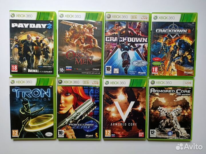 Лицензионные диски для xbox 360